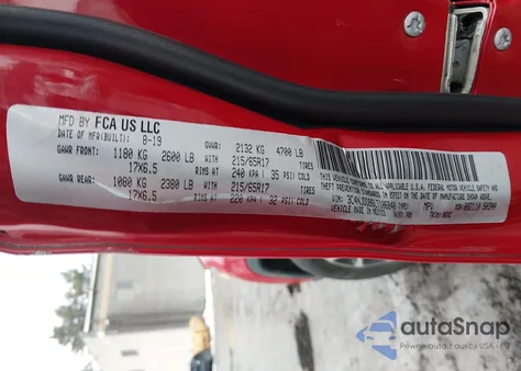 2020 Jeep Compass Trailhawk 4X4 из США, поврежденный, VIN 3C4NJDDB6LT106840